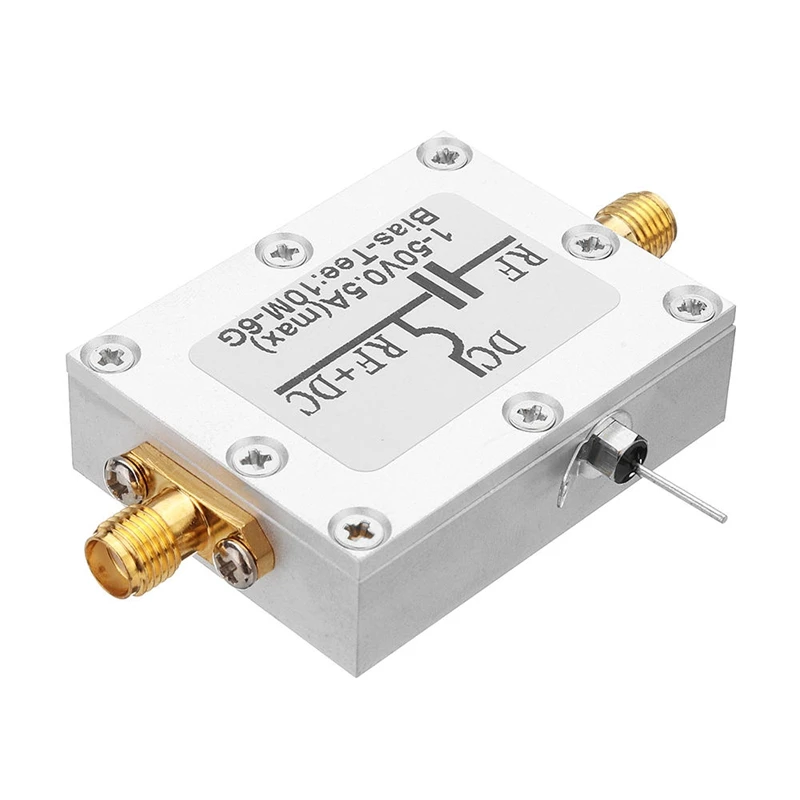 RF Biaser Bias Tee 10MHz-6GHz DC Blocker коаксиальный канал для HAM Radio RTL SDR LNA низкий уровень шума