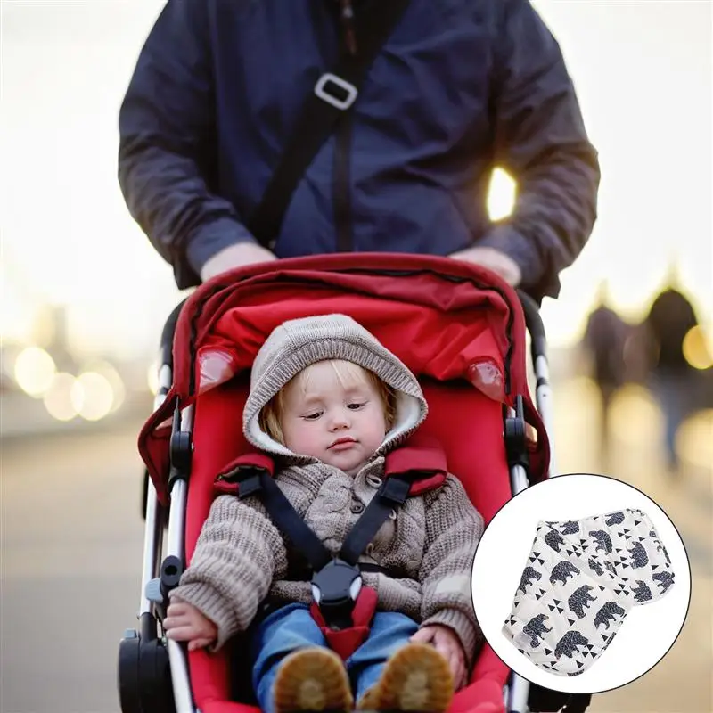 

1pc Baby Stroller Seat Mat Baby Cotton Seat Mat Comfortable Stroller Cushion