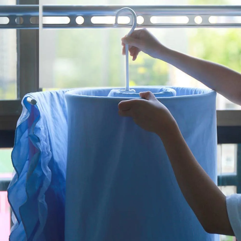 Новинка спиральный Железный чехол для вешалки сушильный крючок одеяло одеяла