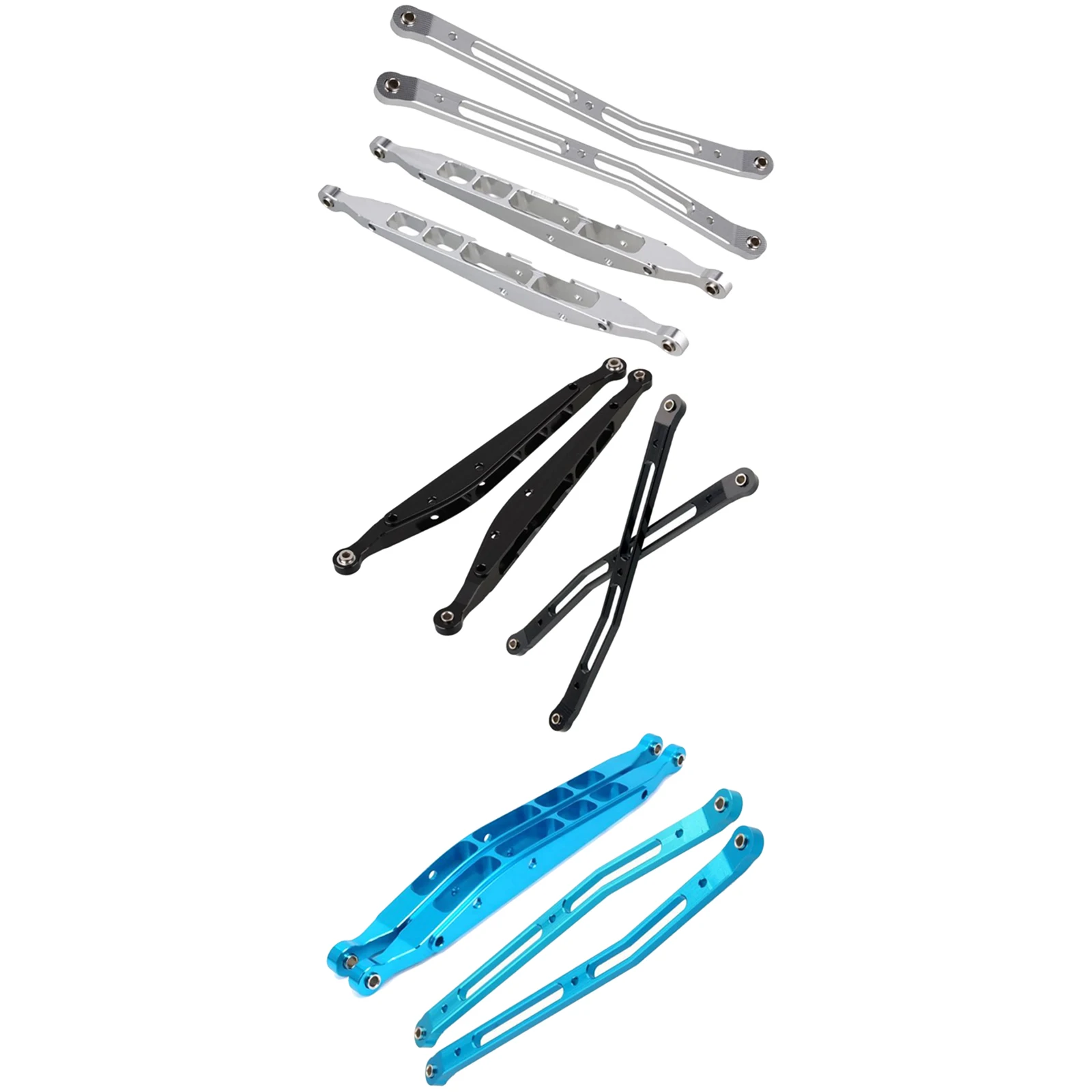 

1:10 металлическая верхняя и нижняя тяга, запасные части для замены, автомобильные запчасти с дистанционным управлением для AXial Yeti AX90057 AX90068