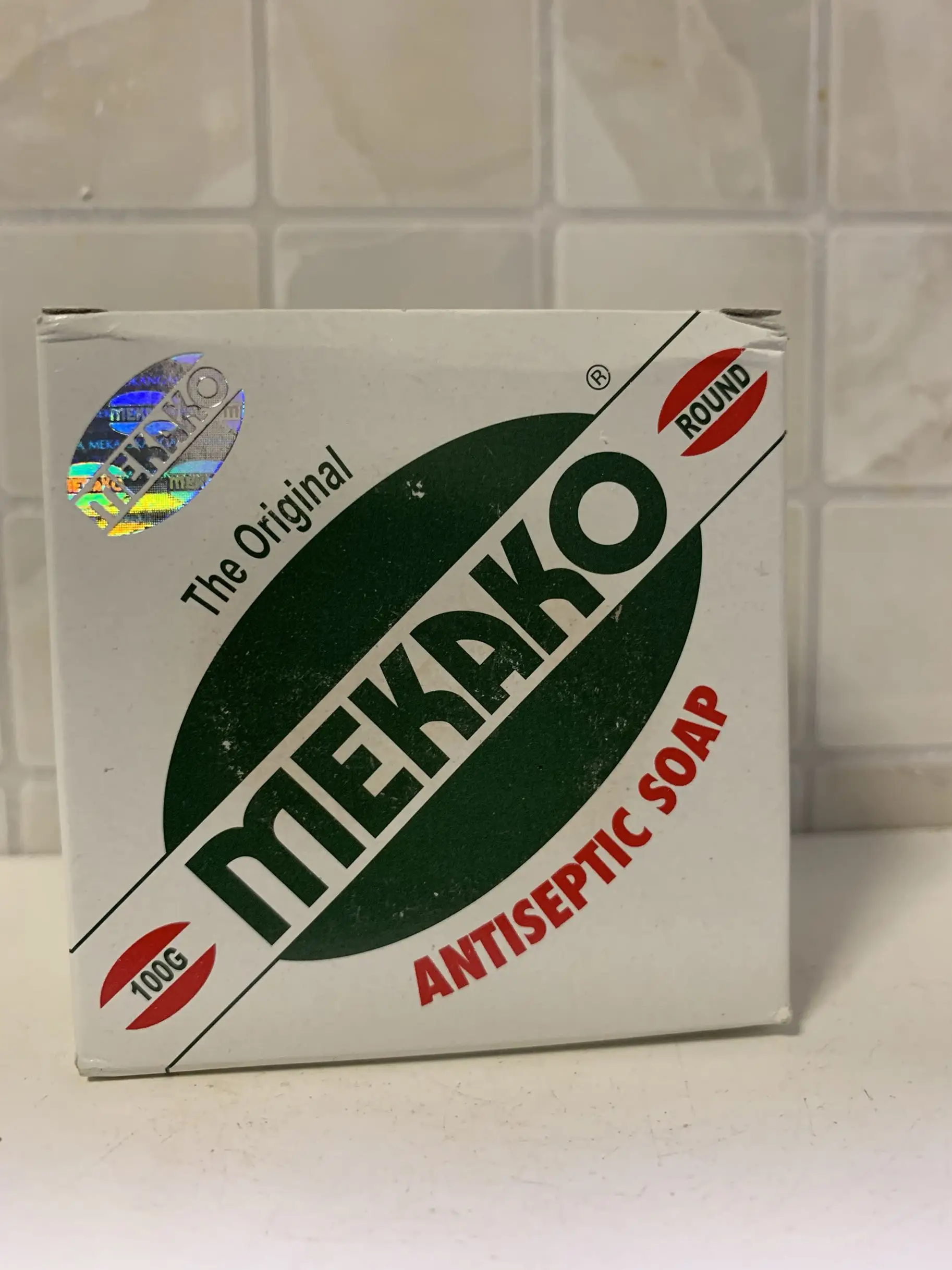 Антисептическое зеленое мыло Mekako 100 г