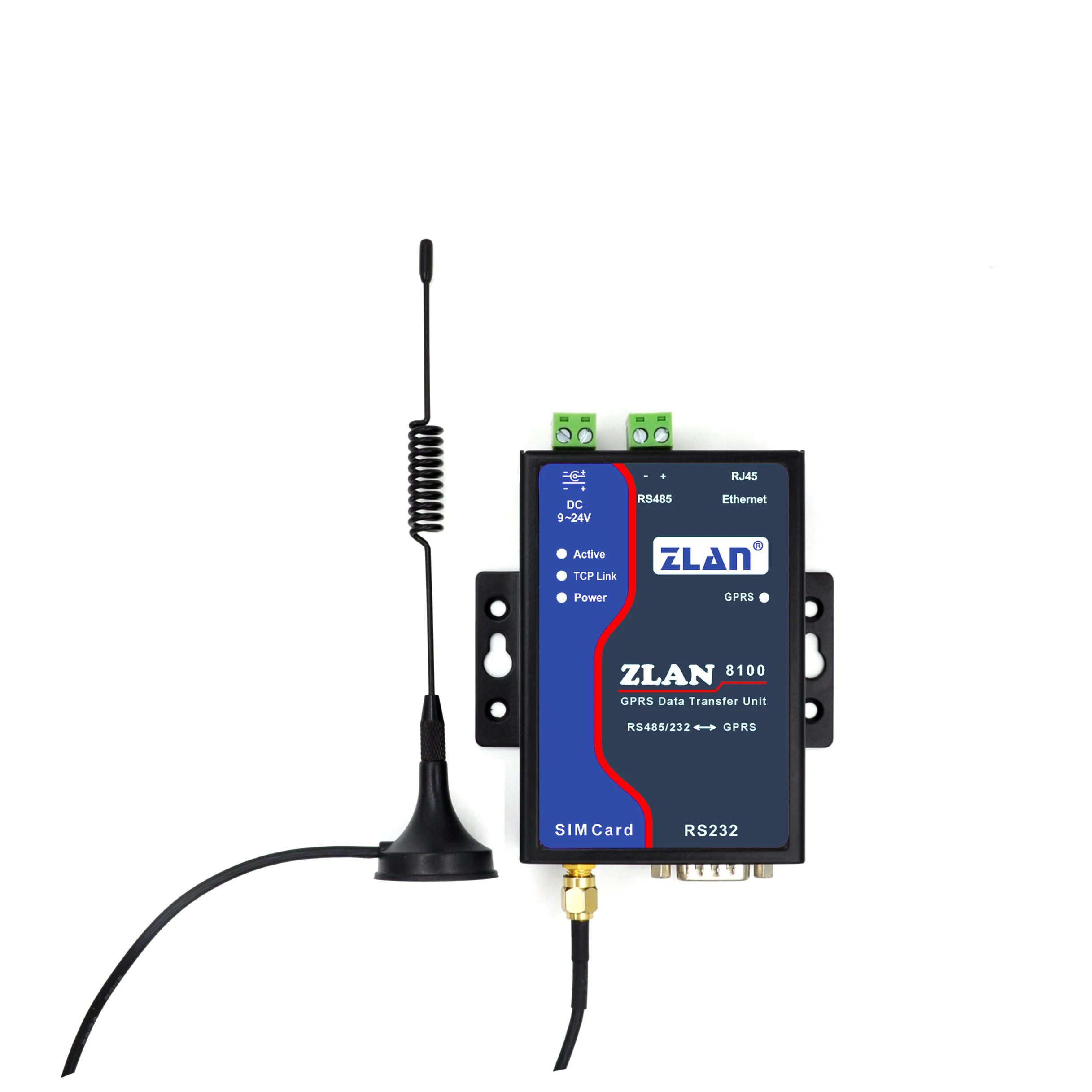 ZLAN8100 RS232 RS485 к GSM модем GPRS Ethernet 2G последовательный порт серверный маршрутизатор| |