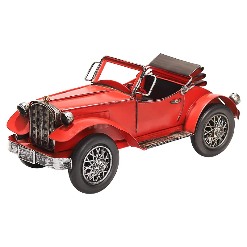 Классические украшения в стиле ретро из железа металла модель автомобиля для