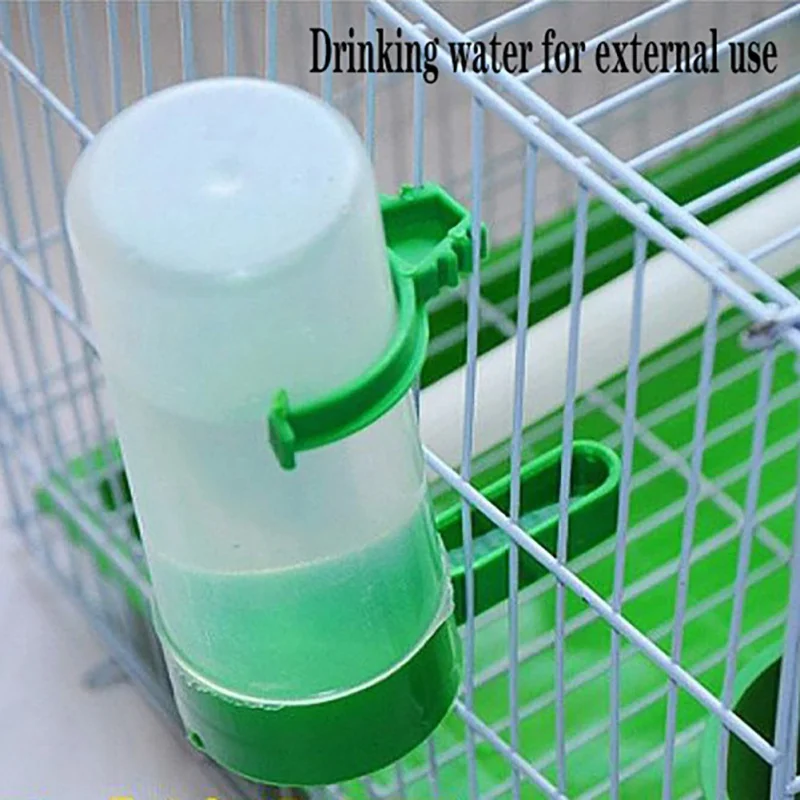 Кормушка для птиц с автоматическим питьевым фонтаном утолщенная коробка еды