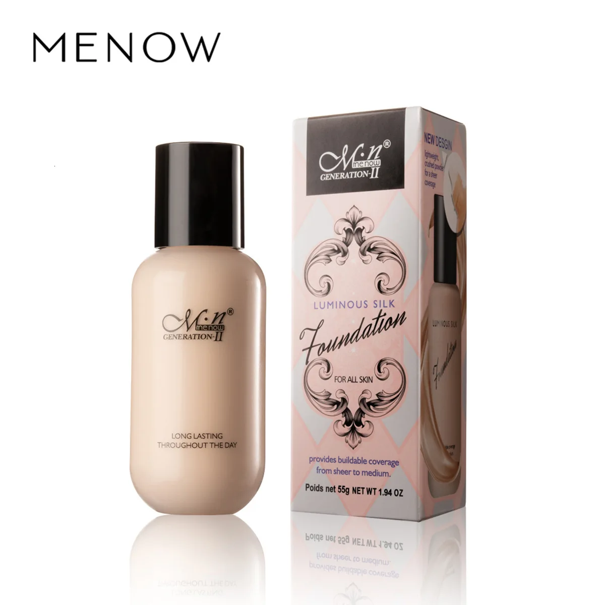 Тупой светильник тумана лапша консилер водостойкий голая матовый длинный