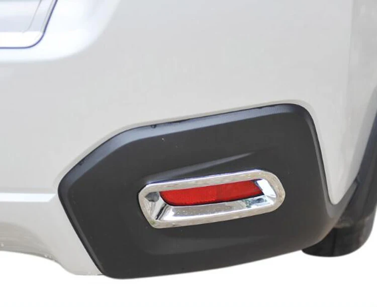 ABS хромированная крышка задних противотуманных фар Накладка теней 4 шт./компл. для