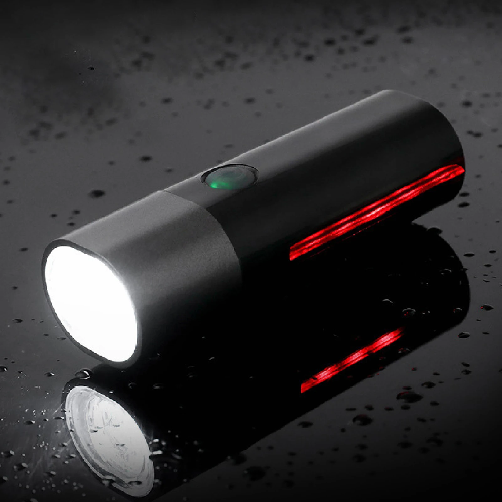 Bike Light 1600mAh USB Rechargeable Waterproof t6 LED Front Lights Headlight 360-Degree Rotating Super Bright Flashlight | Спорт и