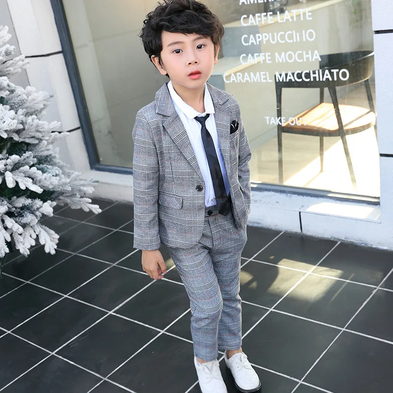 Костюм для мальчиков костюм на свадьбу день рождения вечернее платье пиджак и