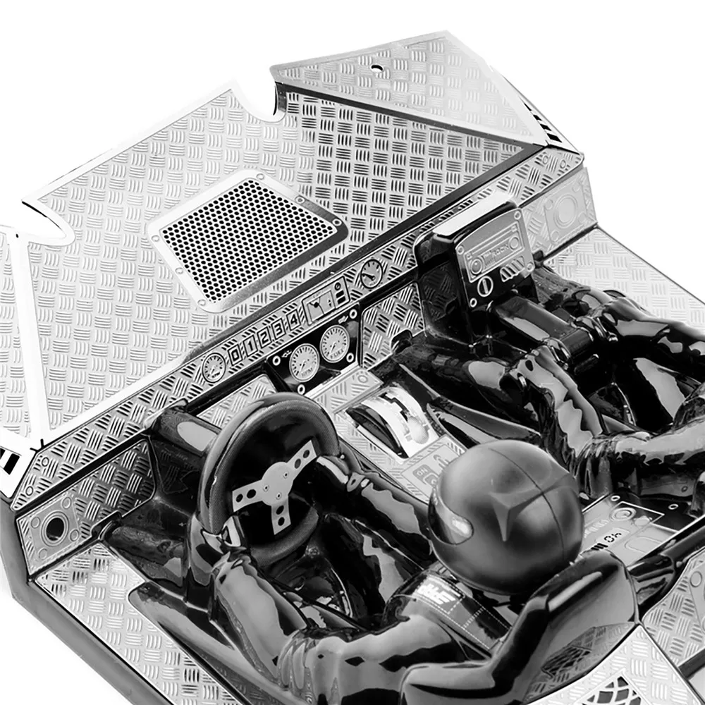 Металлическая декоративная часть приборной панели центрального управления для