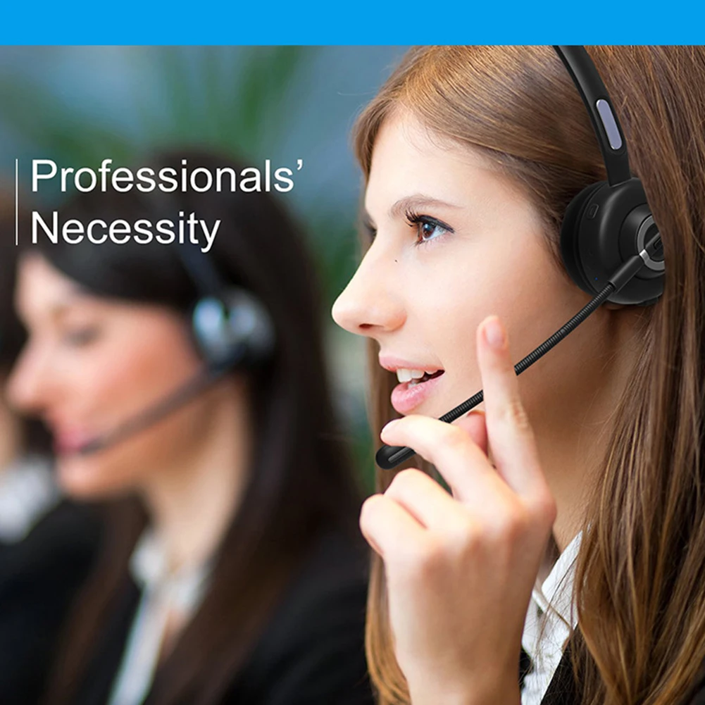 Микрофон для делового оператора телефона авиационный Моно беспроводной с