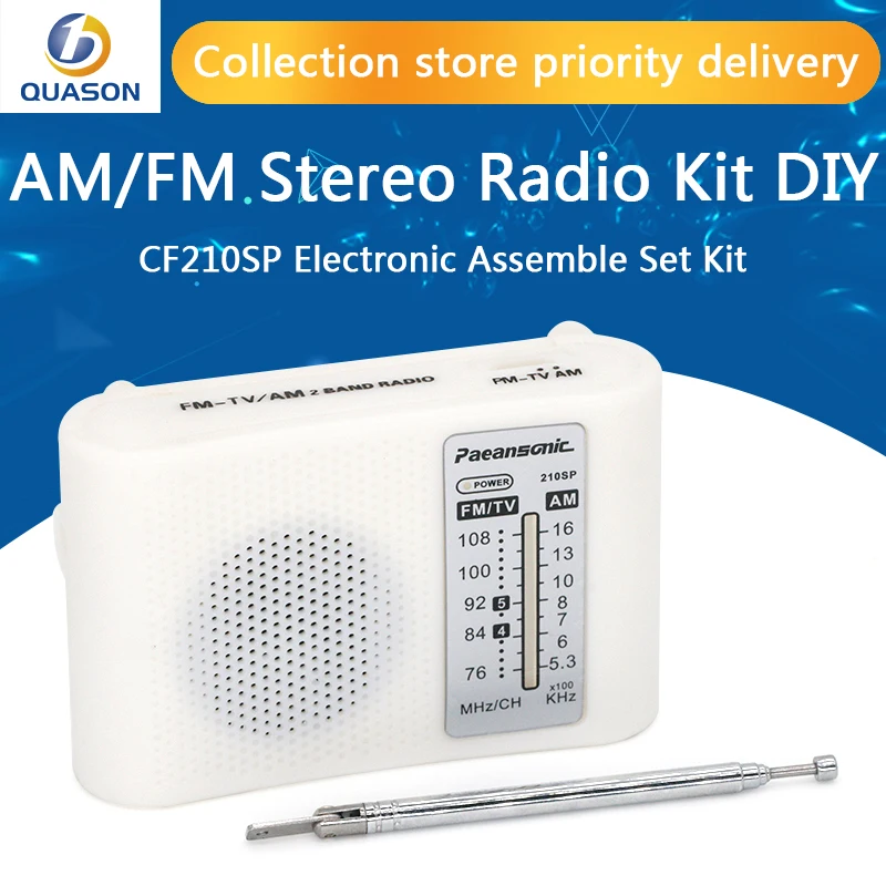 Комплект радиоприемника CF210SP AM/FM July DropShip набор для сборки электроники сделай сам