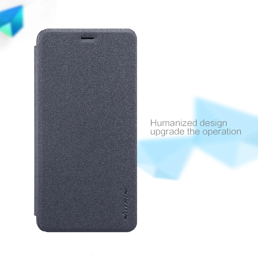 Чехол NILLKIN для Meizu M3S, Блестящий Защитный кожаный чехол, чехол для Meizu M3S для meilan 3s Mini, флип-чехол с умным режимом сна