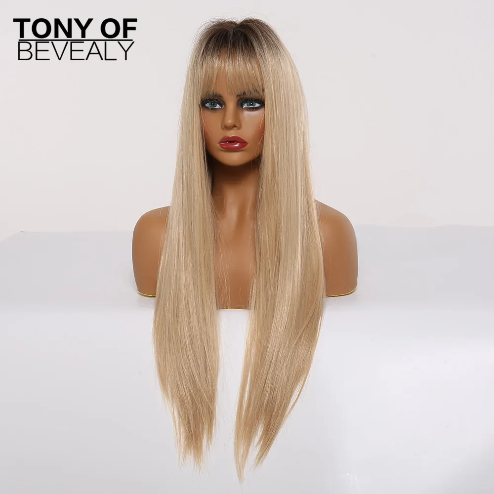 Длинные шелковистые прямые синтетические волосы парики серебристо серые