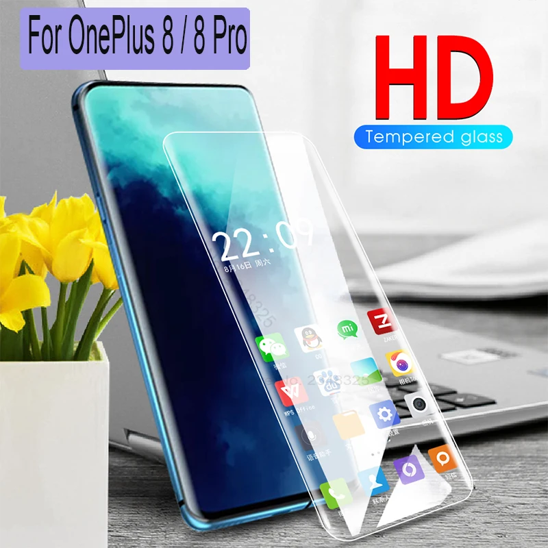 Закаленное стекло HD для Oneplus 7 7T 6 T 5T 5 3t 3 1 + One Plus Oneplus7 защитная пленка из