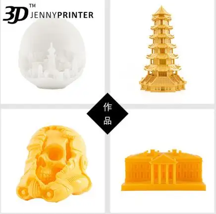 Новинка! Jennyprinter 4 Z370 двойной экструдер с сенсорным экраном автоматический