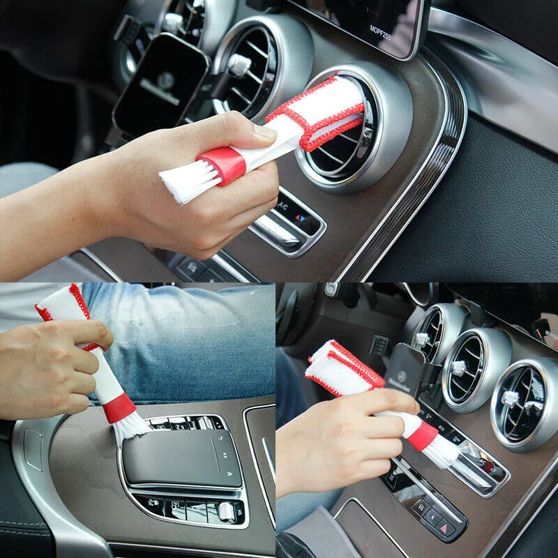 

2PCS Car Washer Microfiber Car Cleaning Brush For Fiat 500 Peugeot 508 Smart Fortwo Ford Focus Mk2 Bmw M Q5 Bmw X5