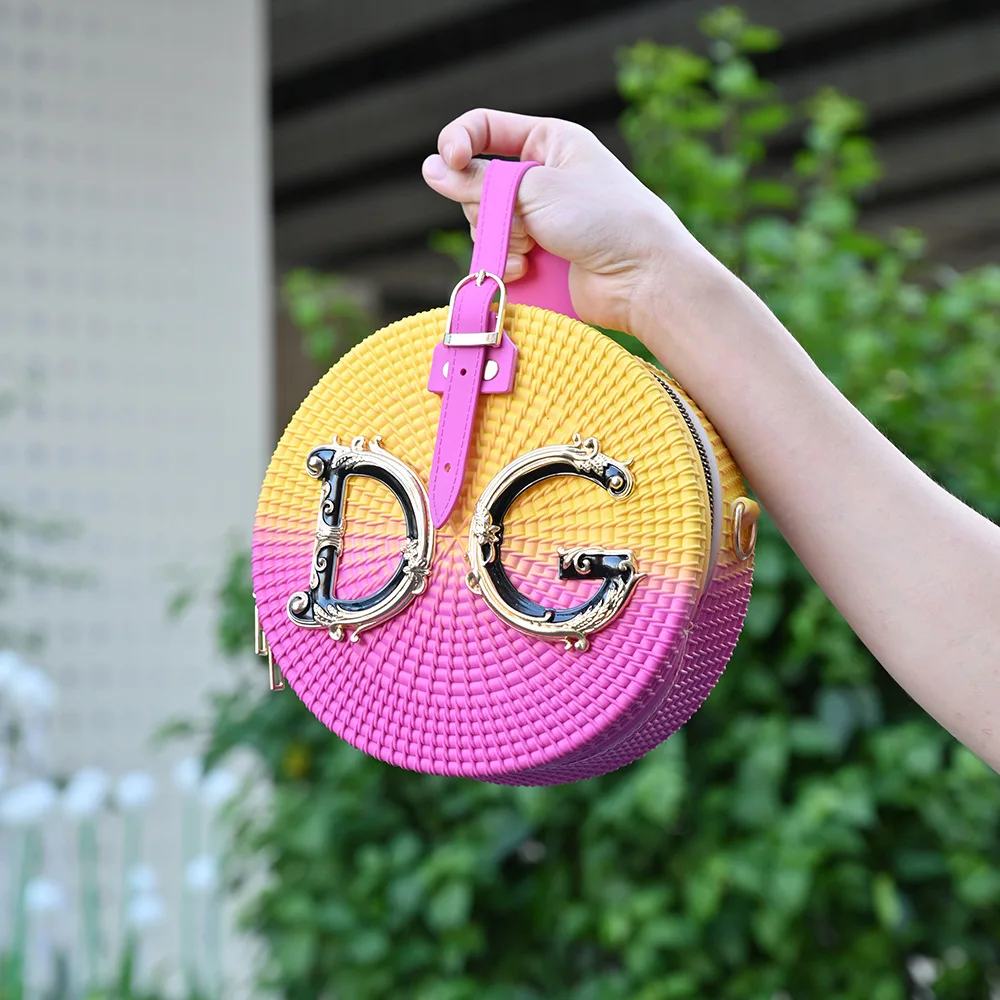 

Women Bags 2021 Fashion PVC Popular Handbag Panelled Messenger Bag Brand Designer Shoulder Bag Casual Tote Sac A Main Weaven Bag