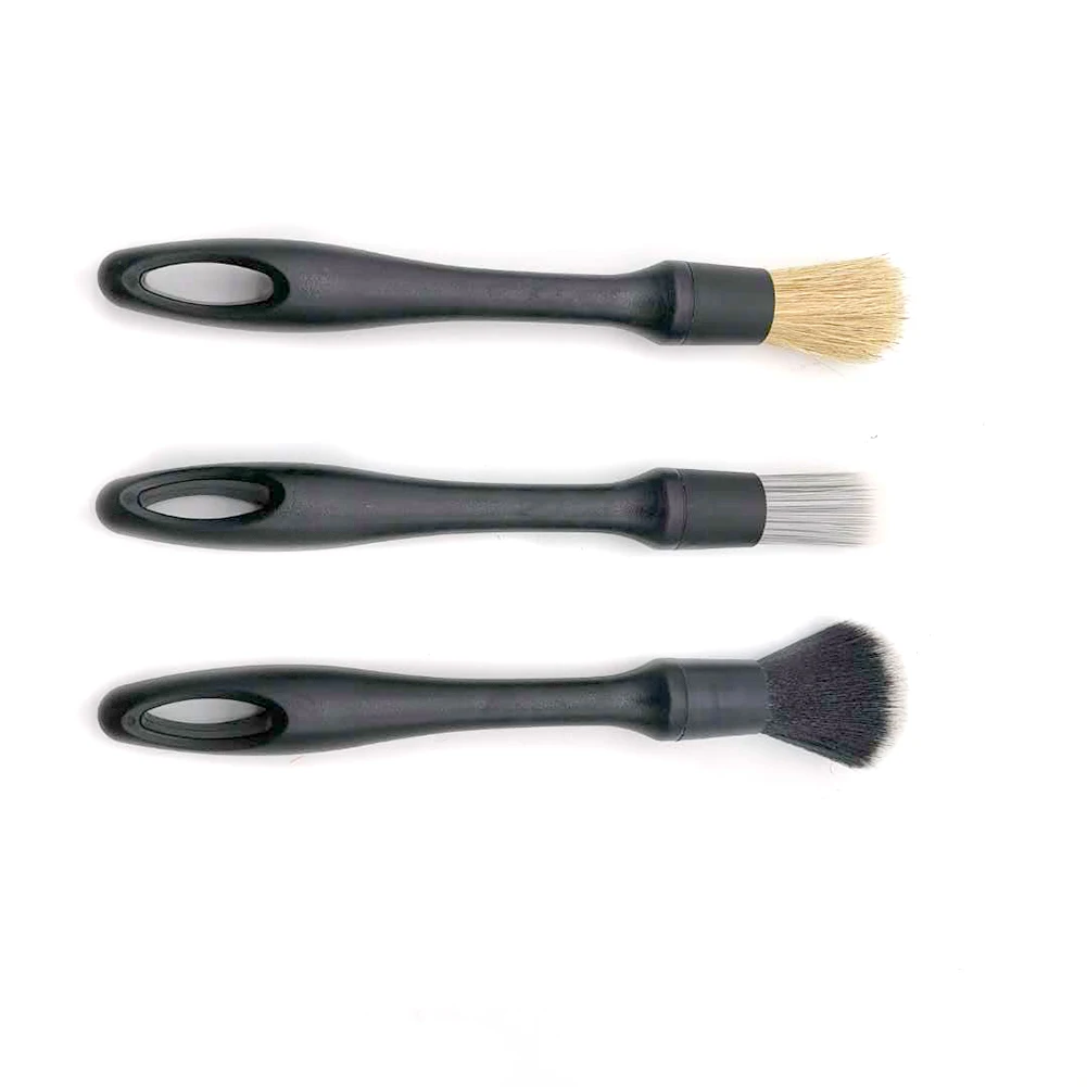 Автомобильный Красота детали щель кисти кисть для удаления пыли на выходе