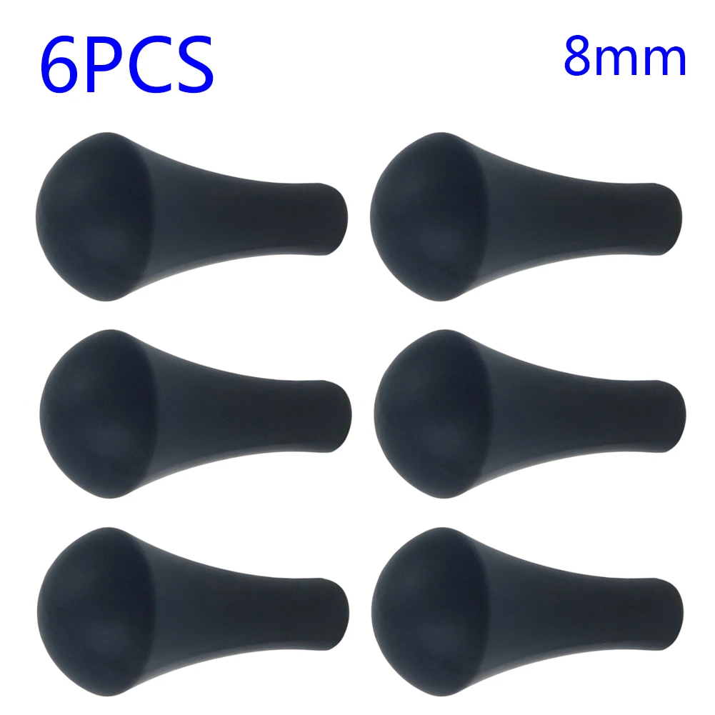 

6PCS Arrow Tip Archery Safety Rubber Broadheads/Tips Practice Accessories Game