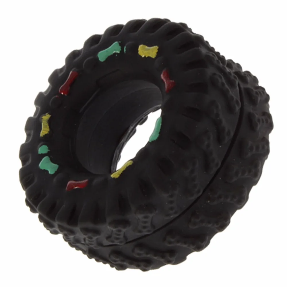 Собака Кошка Животное Жует пищащий звук резиновая шина форма собака