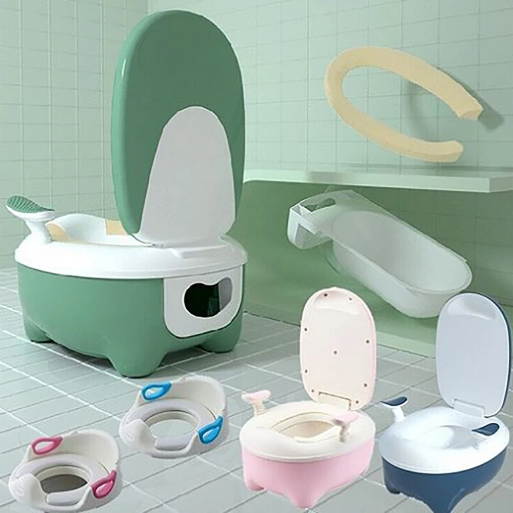 Children's Household Toilet Bowl Urine Bucket Baby Stool Toilet Training Artifact