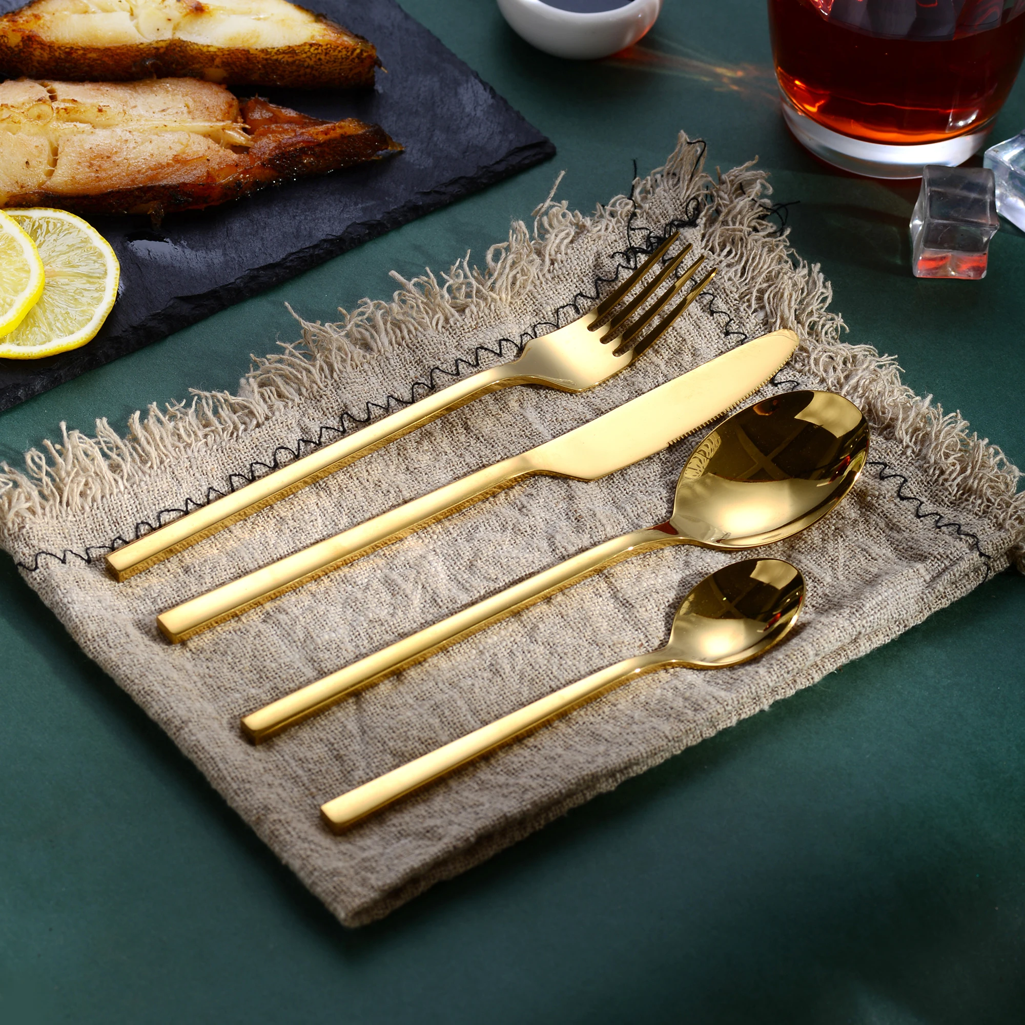 Набор столовых приборов Velaze из 48 предметов набор нержавеющей стали с зеркальной