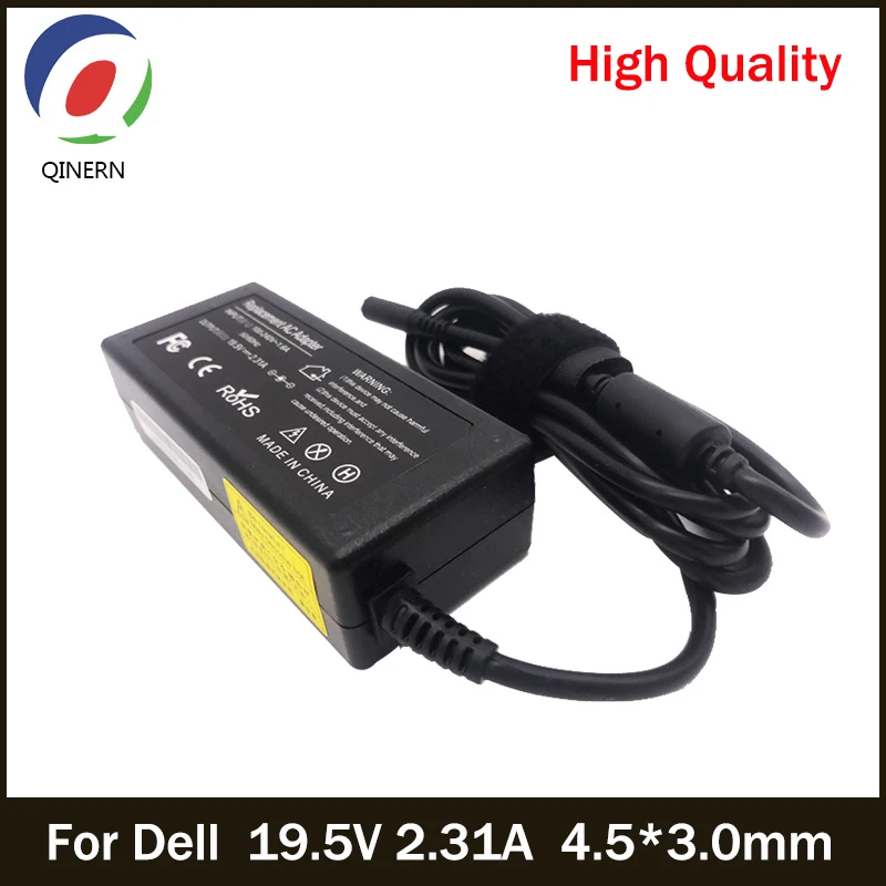 19 5 V 2.31A 45W 4 5*3 0 мм адаптер зарядного устройства для ноутбука Dell Inspiron XPS13 9360 9350 9343 9365