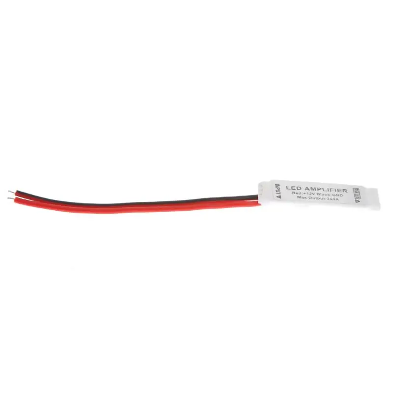 

G2AA Mini Signal Amplifier Repeater for 5050 3528 SMD RGB LED Light Strip DC 12V