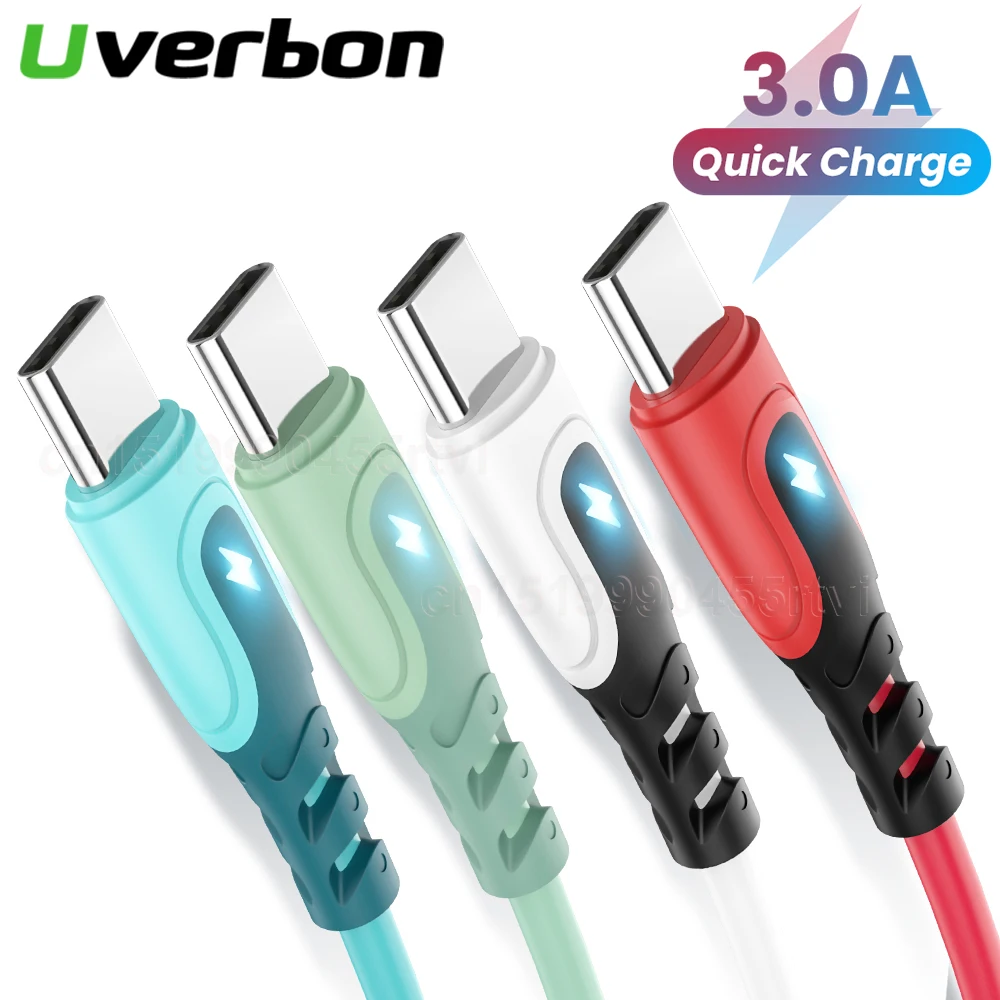 

USB Type C Cable 3A Fast Charging Charger Micro USB Wire Cord For Samsung Xiaomi Redmi Android Mobile Phone Data Cable USB Cable