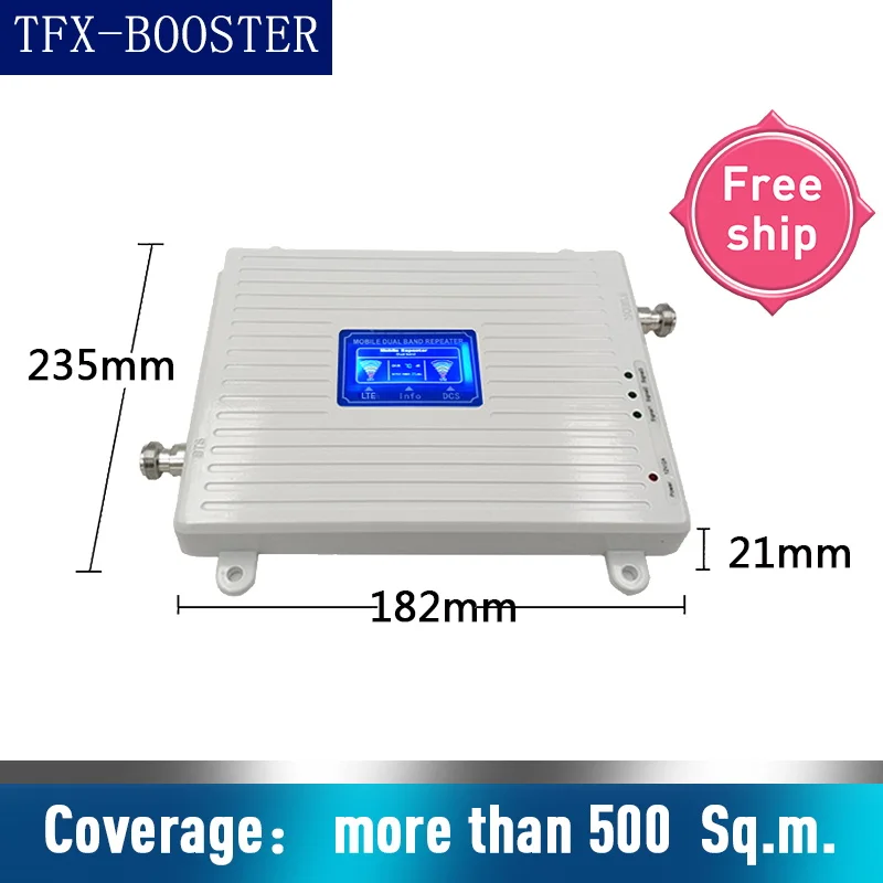 Cena TFX-BOOSTER Repeater 4g 1800 2600 Mhz Wzmacniacz Sygnału Gsm DCS LTE 2G 3G 4G Dwuzakresowy Wzmacniacz GSM Komórkowy Wzmacniacz Sygnału Komórkowego