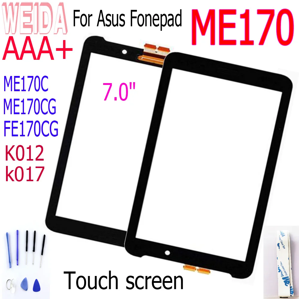 Новый сенсорный экран 7 ''для Asus Fonepad Memo Pad ME170C FE170CG ME170 дигитайзер для ME170CG k012 K017
