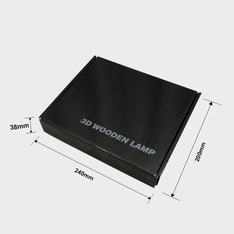 3D Деревянный светодиодный ночник Лунная лампа звезда USB детский креативный