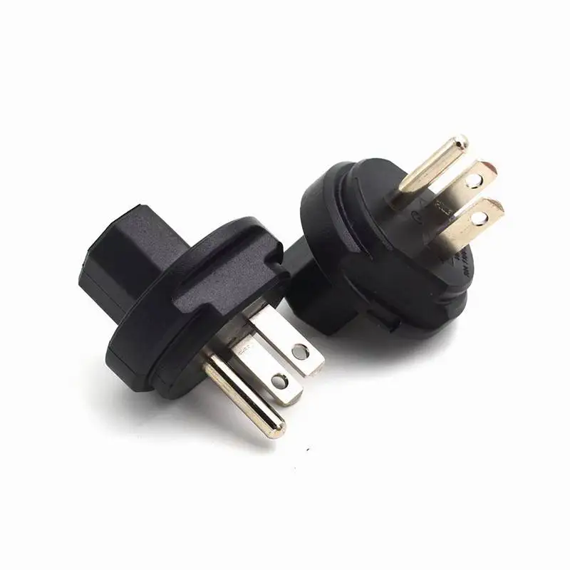 Wa-0181 США Мощность адаптер 3-контактный Мужской разъем Iec 320 C13 разъема типа мама Iec320