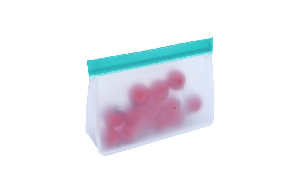 Многоразовые Slicone сумки для хранения еды легко уплотнение Ziplock Ланч морозильник сумка для детей свежие контейнеры для еды домашний кухонный Организатор