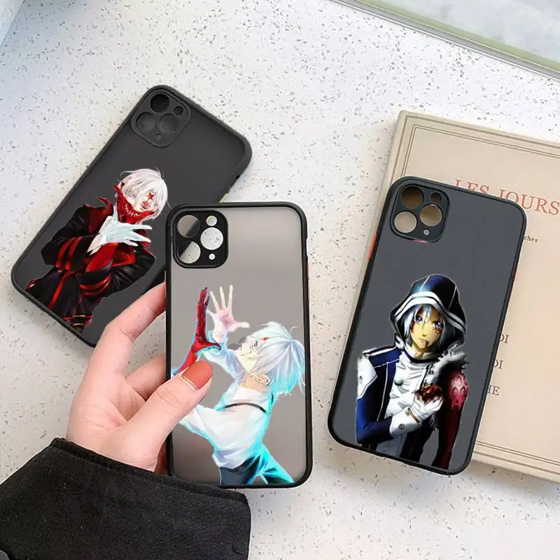 

Anime D Gray Man Allen Phone Case For iPhone 12 11 Mini Pro XR XS Max 7 8 Plus X Matte transparent cover