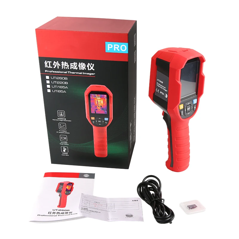 

A-BF UTi260B Infrared Thermal Imager -15~550C Industrial Thermal Imaging Camera Handheld USB Infrared Thermometer 256*192 Pixel