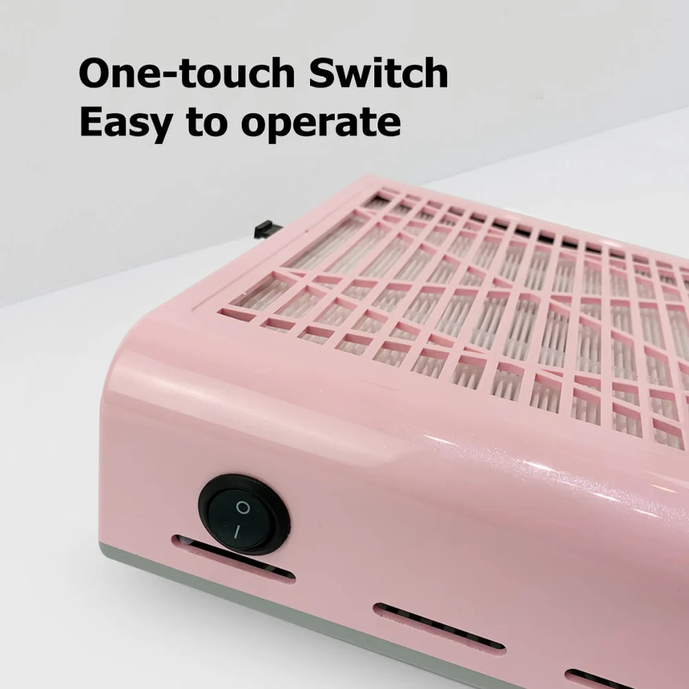 Пылесос маникюрный с фильтром большой пылесборник для ногтей инструмент салона