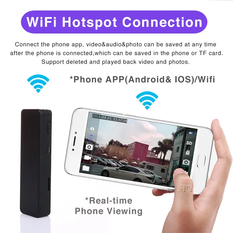 Мини-камера Wifi Hotpot H.264 HD видео аудио рекордер Micro Cam Gizli Kamera DVR Магнитный Корпус