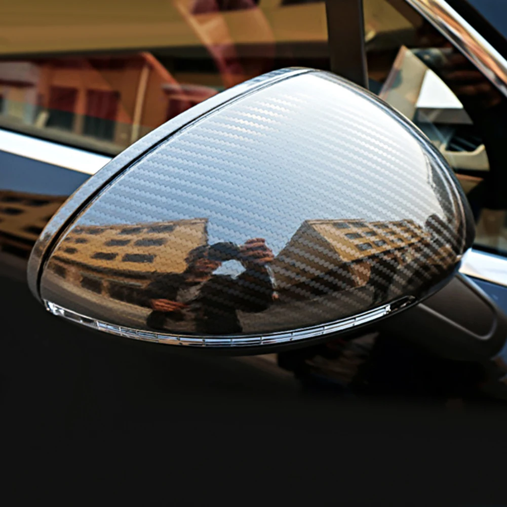 

30x200 CM 50x200 CM Car Highlight 6D Carbon Fiber Sticker Car Rear Mirror Sticker Wrap Roll Film Car Styling Sticker Decoration