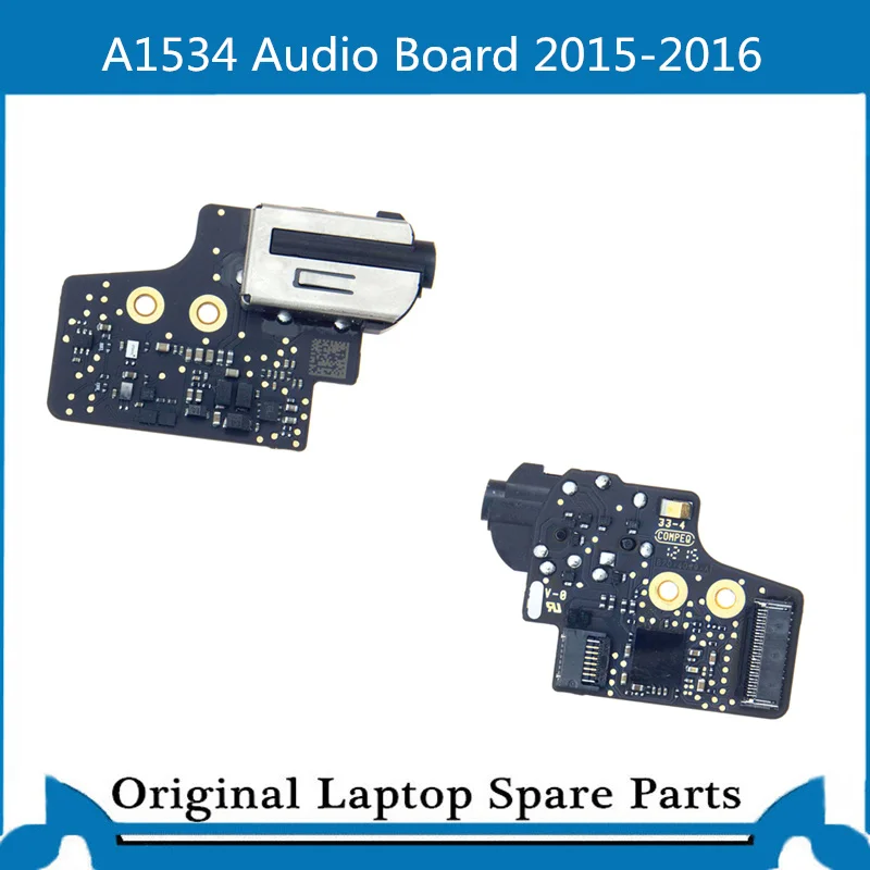 

Genuine A1534 Audio Board For Macbook 12" A1534 Audio Board dc jack 820- 4049-A 2015-2016