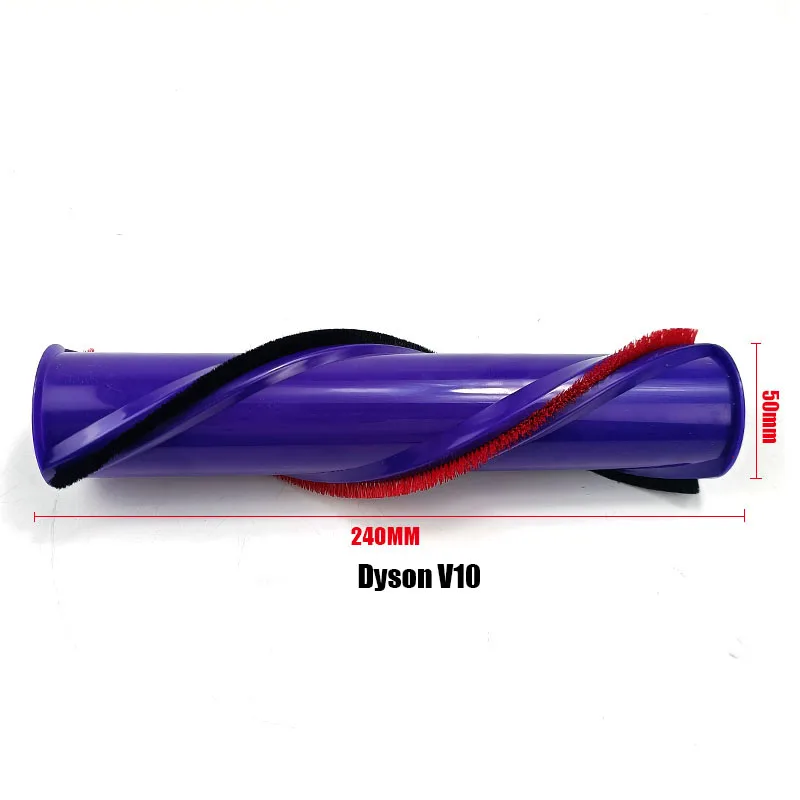 Для Dyson V10 SV12 Портативного Беспроводного Пылесоса с прямым приводом двигателя насадка для пола с роликовой щеткой Запасные части.