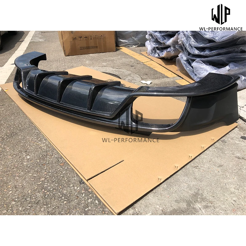 Новый высококачественный диффузор для заднего бампера из углеродного волокна