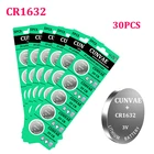 30 шт., литий-ионные батарейки CR1632 CR1632 CR 1632 3 в DL1632 BR1632 ECR1632 GPCR для игрушечного калькулятора часов