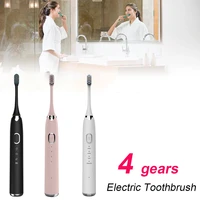 teeth whiteing for sonic electric toothbrush ultrasonic automatic tooth brush rechargeable waterproof adult kids