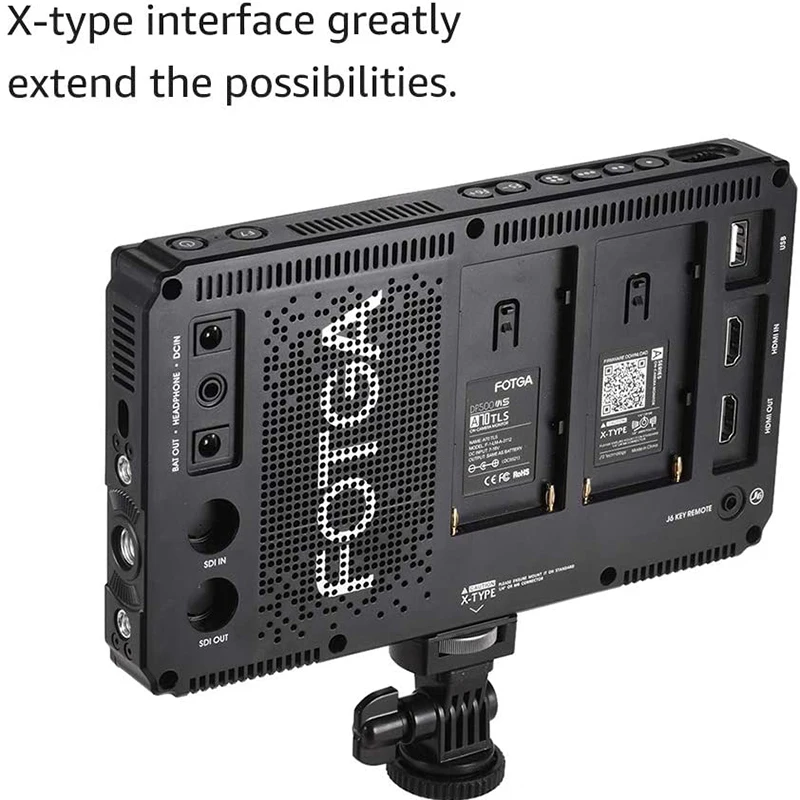 FOTGA A70 7 дюймов FHD видео на камере полевой монитор IPS Sn 4K HDMI вход/выход двойная NP-F