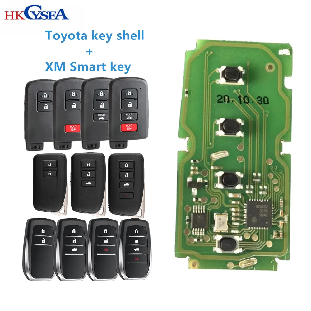 Xhorse VVDI XM Универсальный 2/3/4 кнопочный автомобильный безключевой умный