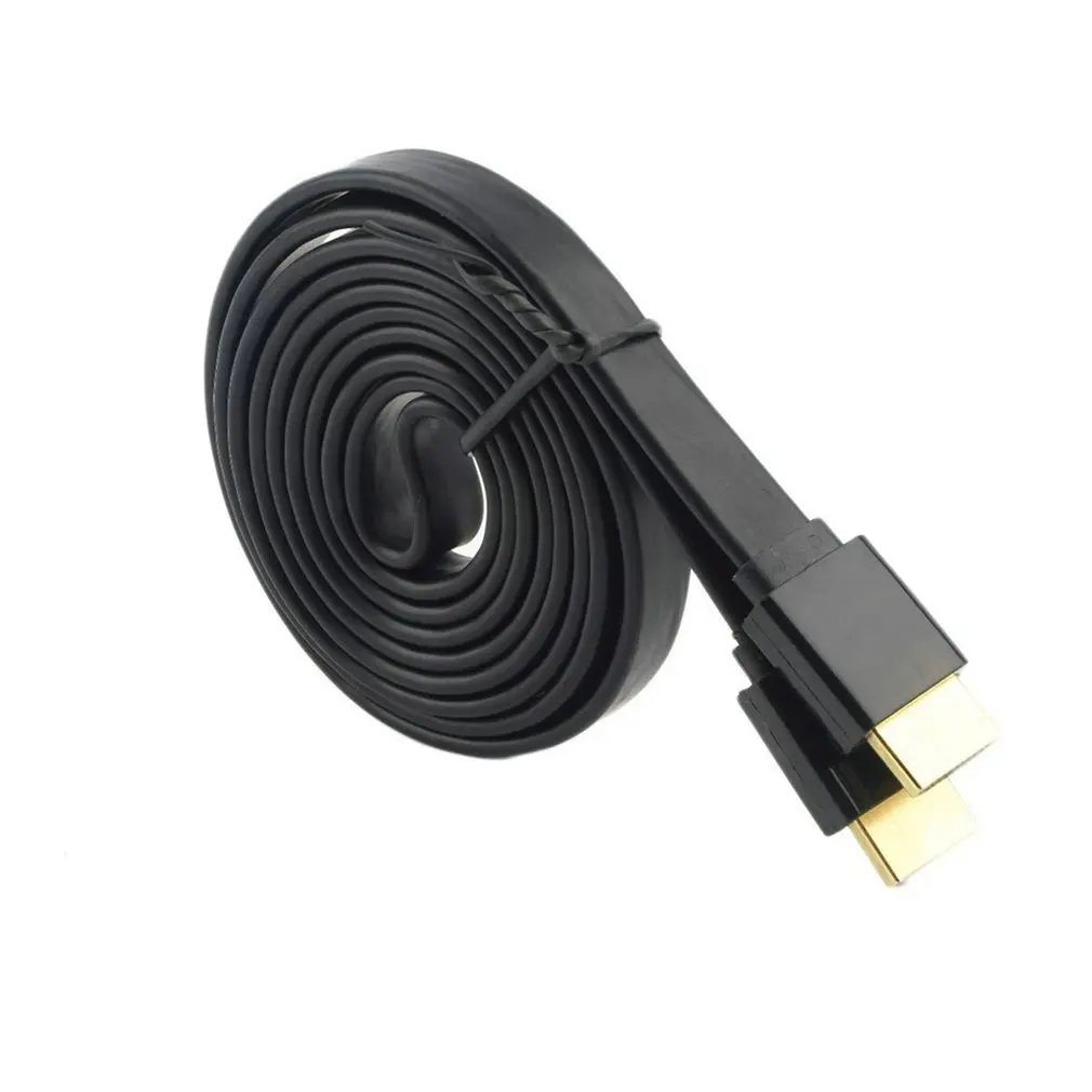 Профессиональный 1 5 м/3 м/5 м HDMI совместимый кабель с позолоченным штекером 1080P 3D