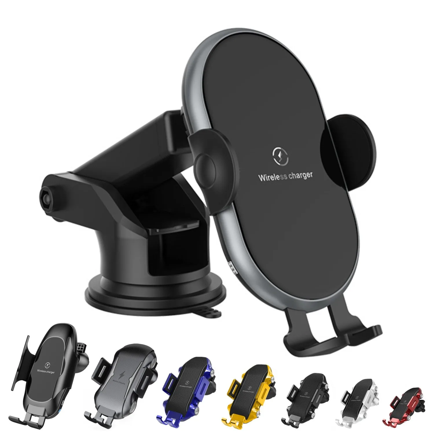 

Автомобильное беспроводное зарядное устройство, автомобильный держатель для телефона, Быстрая Зарядка Qi, USB, Быстрая автомобильная зарядка...