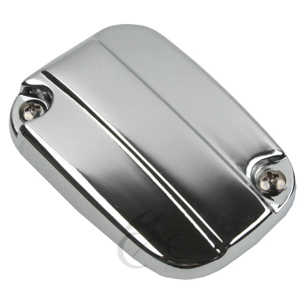 Бачок тормозной жидкости для переднего колеса Cap Harley Electra Glide Road King 2007 2012 Chrome|Ручки