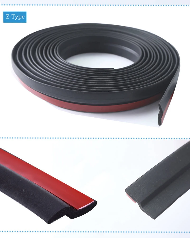 Уплотнительная лента для автомобильной двери типа D Z P автомобильные наклейки